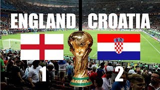 ENGLAND VS CROATIA HIGHLIGHTS LIVE WORLD CUP 2018 [upl. by Gabbi]