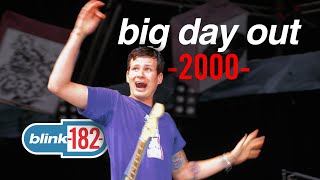 blink182  Big Day Out 2000  REMASTERED [upl. by Nitaf]