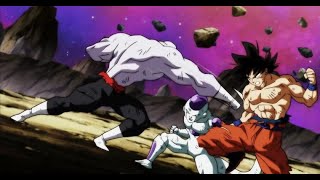 Goku Freeza e Androide 17 contra Jiren  Luta Final  Dragon Ball Super [upl. by Skiest91]