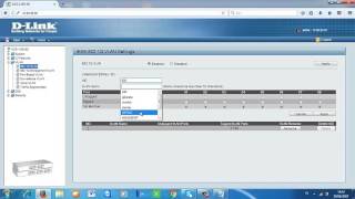 Setting VLAN di Switch Management DLINK DGS110008 [upl. by Atival]