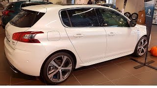 NEW Peugeot 308 GT Line 2018 Interior Review [upl. by Fariss866]