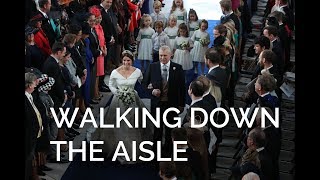 The Royal Wedding The Bride and The Duke walk down the aisle [upl. by Nanor393]