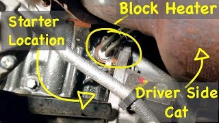 Installing Block Heater in 57 Ram 1500 How To [upl. by Akciret]