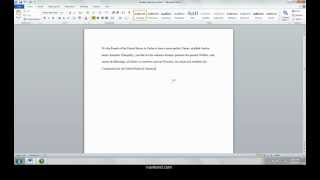 How to Double Space in Microsoft Word [upl. by Nnarefinnej]