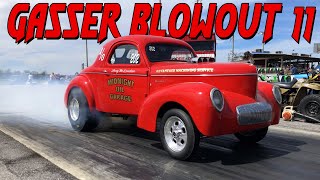 Gasser Blowout 11 Highlights Nostalgia Drag Racing Atmore Alabama GBO11 [upl. by Derril680]