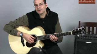 Acoustic Guitar Review  Santa Cruz Model F Maple [upl. by Mooney]