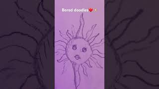 Bored doodles❤️ music song artwork youngartist [upl. by Rebmeced404]