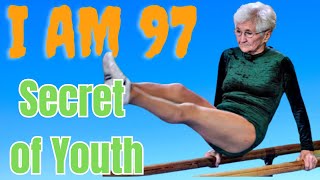 The Secret of Youth at 97 Johanna Quaas Worlds Oldest Gymnast [upl. by Llerehs320]