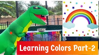 Learn Colors Part II Educational Video for Kids [upl. by Anihc]