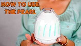 HowtoUse GuruNanda Pearl Essential Oil Diffuser [upl. by Aerdma]