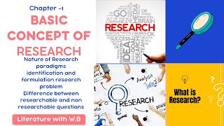 Basic concepts of Research  Research methodology  Urdu Hindi Detailed explanation [upl. by Ailima]