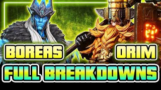 Boreas amp Orim  SO YA PULLED THEM  Full Kit Breakdowns  Hero Deep Dive ⁂ Watcher of Realms [upl. by Dixie462]