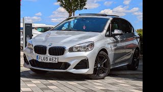 BMW 2 SERIES ACTIVE TOURER MPV 15 225xe iPerformance M Sport Active Tourer 201969 [upl. by Arimlede]