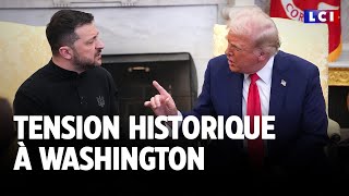 TrumpZelensky  tension historique à Washington｜LCI [upl. by Triny]