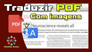 Como traduzir PDF COM IMAGENS  Traduzir documento PDF de Inglês para português online [upl. by Claudine]