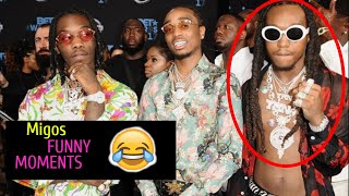 Migos FUNNY MOMENTS [upl. by Ahsinam]