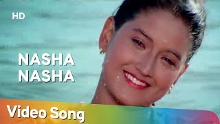 Nasha Nasha HD  Dushman Duniya Ka 1996  Lucky Ali  Anu Malik Hit Songs [upl. by Enitnemelc]