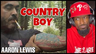 Aaron Lewis  Country Boy  REACTION [upl. by Leone]