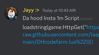 Instant 1M Cash Script  Dahood Roblox [upl. by Innek924]