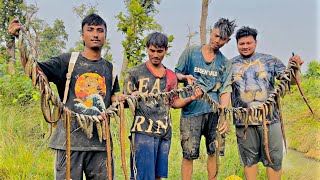 Crazy Eel Fish Catching 😱   बांम माछा  fully Entertainment😍 [upl. by Perseus232]