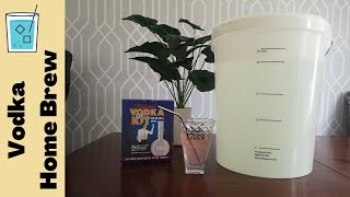 Home Brew Vodka Recipe  Make Vodka At Home  Alcotec Vodka Kit [upl. by Nahrut]