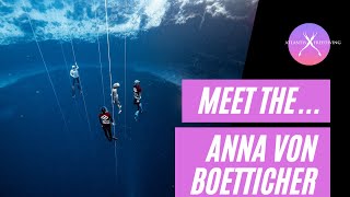 Meet Anna von Boetticher National and World record freediver from Germany [upl. by Reteid248]