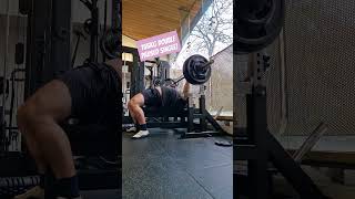 Benching 155kg again technical focus shorts powerlifting sbd benchpress [upl. by Farman]