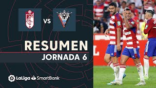 Resumen de Granada CF vs CD Mirandés 21 [upl. by Narod]