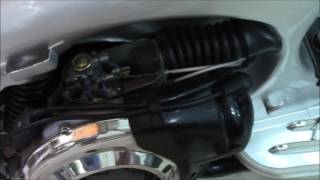 Vintage Vespa Quick clean of carburetor [upl. by Sivrat291]