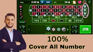 How to win roulette low budget 👍🌹👍 roulette strategy to win [upl. by Eilyr]