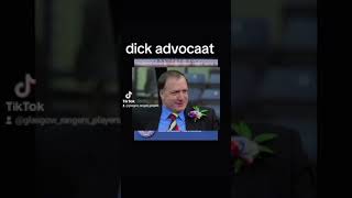 DICK ADVOCAAT  GLASGOW RANGERS MANAGER [upl. by Ammej]