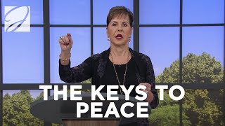 The Keys To Peace  Joyce Meyer [upl. by Odlaner]