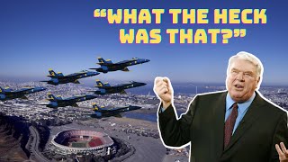 Blue Angels Shock NFL Crowd with Unexpected Flyover What Really Happened featuring George Dom [upl. by Repsihw497]