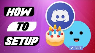 How to setup Birthdays on Discord  Mee6 Bot Tutorial 2021 [upl. by Aracot265]