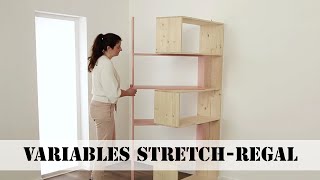 Ausziehbares Regal Variables StretchRegal selber bauen [upl. by Toft]