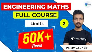 Engineering Maths for GATEESE Exam  Calculus  Limits  Lec 2  GATEESE 2021 Exam All Branches [upl. by Gilletta]