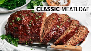 BEST EVER MEATLOAF RECIPE  With the Tastiest Glaze [upl. by Sifan]