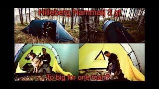 Hilleberg Nammatj 3 gt to big for 1 person [upl. by Rufus62]