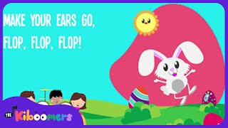 Easter Bunny Hop Lyric Video  The Kiboomers Preschool Songs amp Nursery Rhymes [upl. by Ruzich]