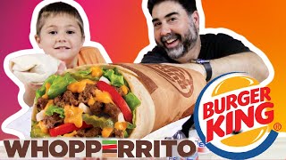 WHY YOU NEED THE NEW BURGER KING WHOPPERITO IN YOUR LIFE NOW [upl. by Dde218]