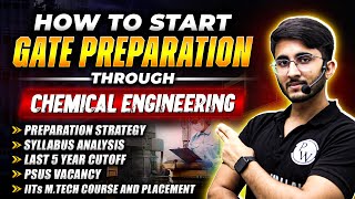 How to Start GATE Preparation Through Chemical Engineering  Preparation Strategy  IITs Mtech [upl. by Gerard]