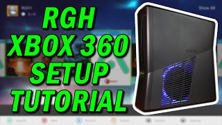 How To Set Up Your RGH Xbox 360 Aurora Dashlaunch XeXMenu [upl. by Einahpit159]