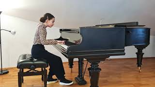 Stephen Heller Etude Op 47 No 25  MARIA TIMINGERIU 11 yo [upl. by Falzetta]