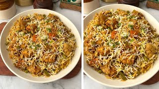 Veg Dum Biryani Recipe  वेज बिरयानी  Restaurant Style Veg Biryani  Lunch Recipes [upl. by Aydin]