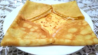 MASSA DE CREPE SIMPLES DE FAZER [upl. by Narhet]