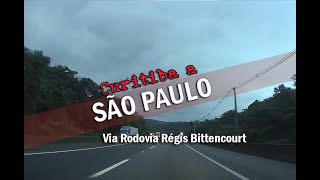 DRIVING IN BRAZIL CuritibaPR to São PauloSP [upl. by Morril]