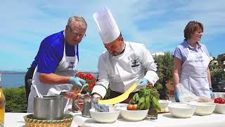 Show Cooking Hotel La Bisaccia  Chef Alberto Farina [upl. by Vidal986]