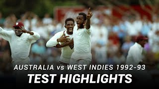 LIVE Flashback Australia v West Indies  Fourth Test  Adelaide 1993 [upl. by Hammel92]