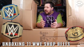 WWE Shop 11 Replica Belt Unboxing [upl. by Daron]