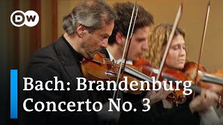 Bach Brandenburg Concerto No 3  Claudio Abbado amp the Orchestra Mozart [upl. by Enner]